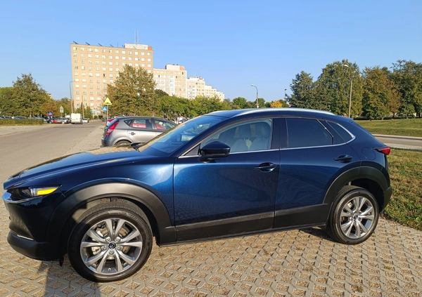 Mazda CX-30 cena 96600 przebieg: 48900, rok produkcji 2021 z Białystok małe 211